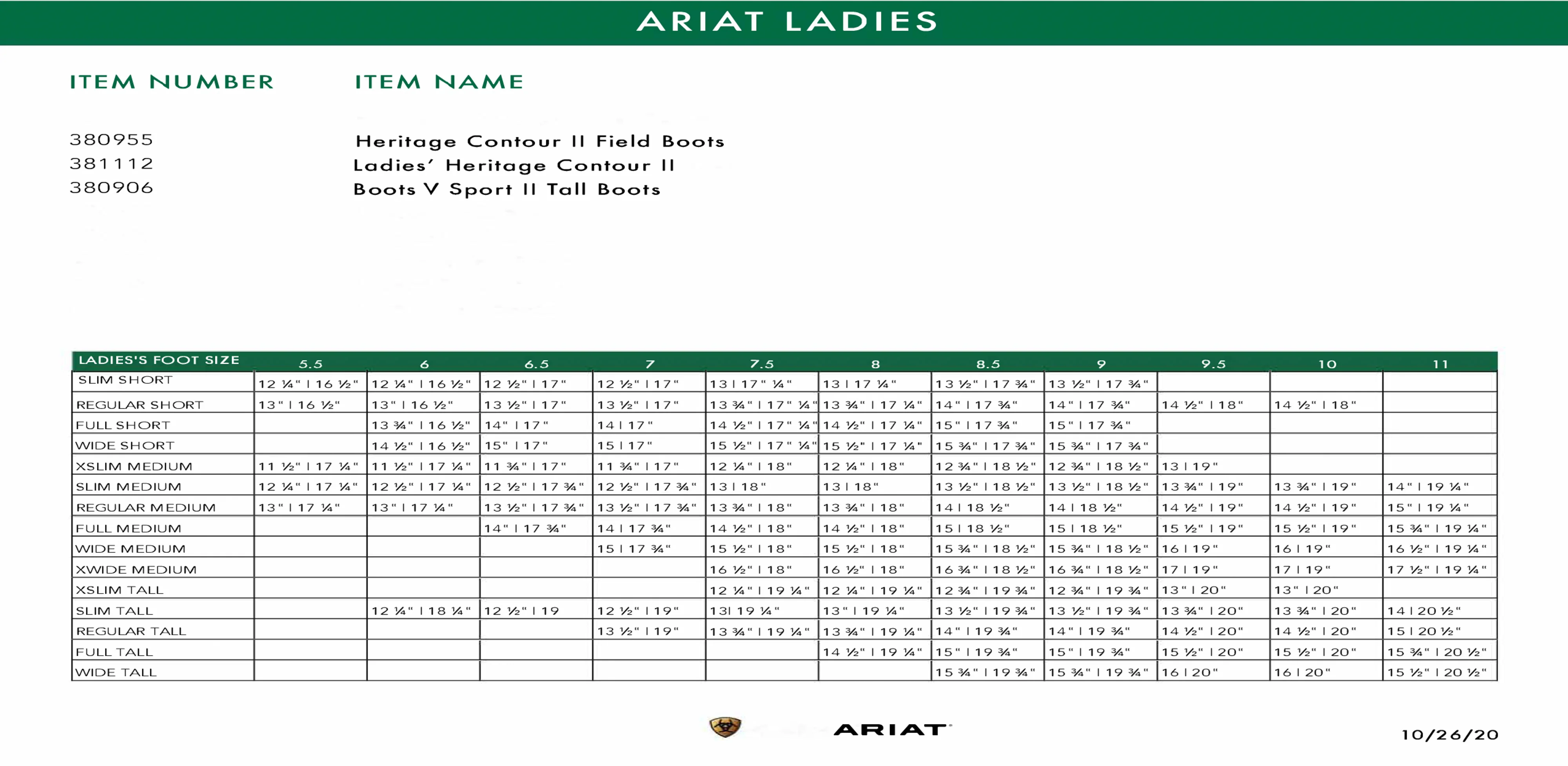 Ariat® Ladies' Heritage Contour II Field Boots - Image 4