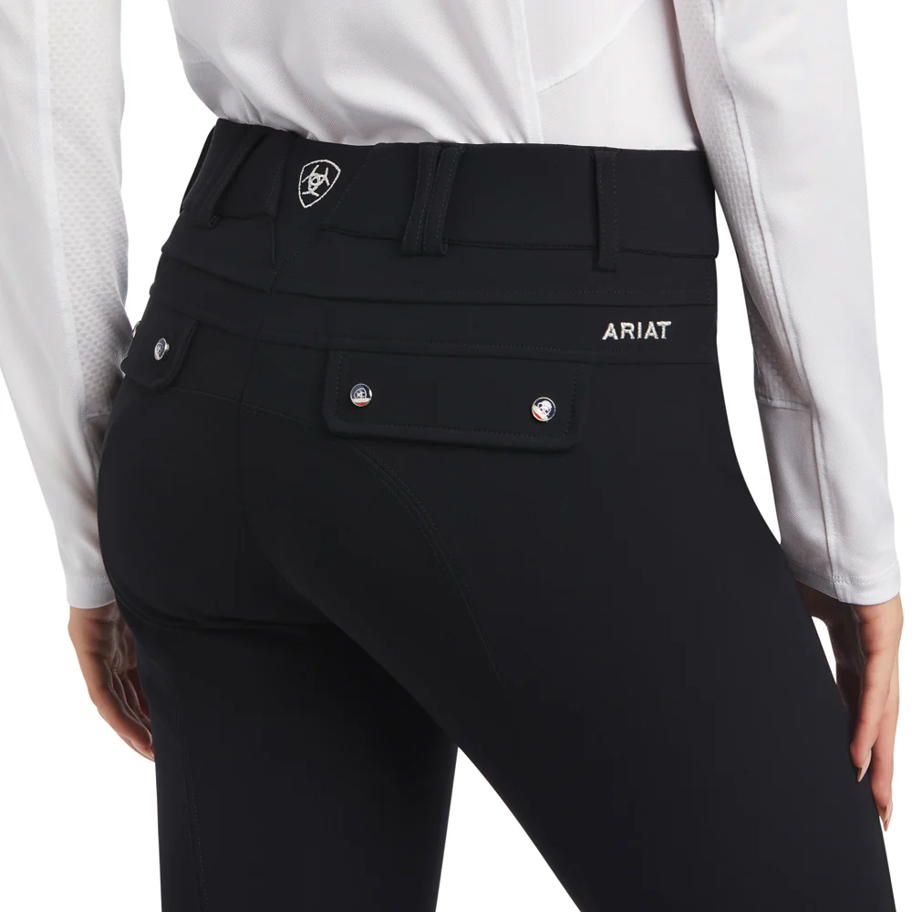Ariat® Ladies' Tri Factor Grip Knee-Patch Breech - Image 10