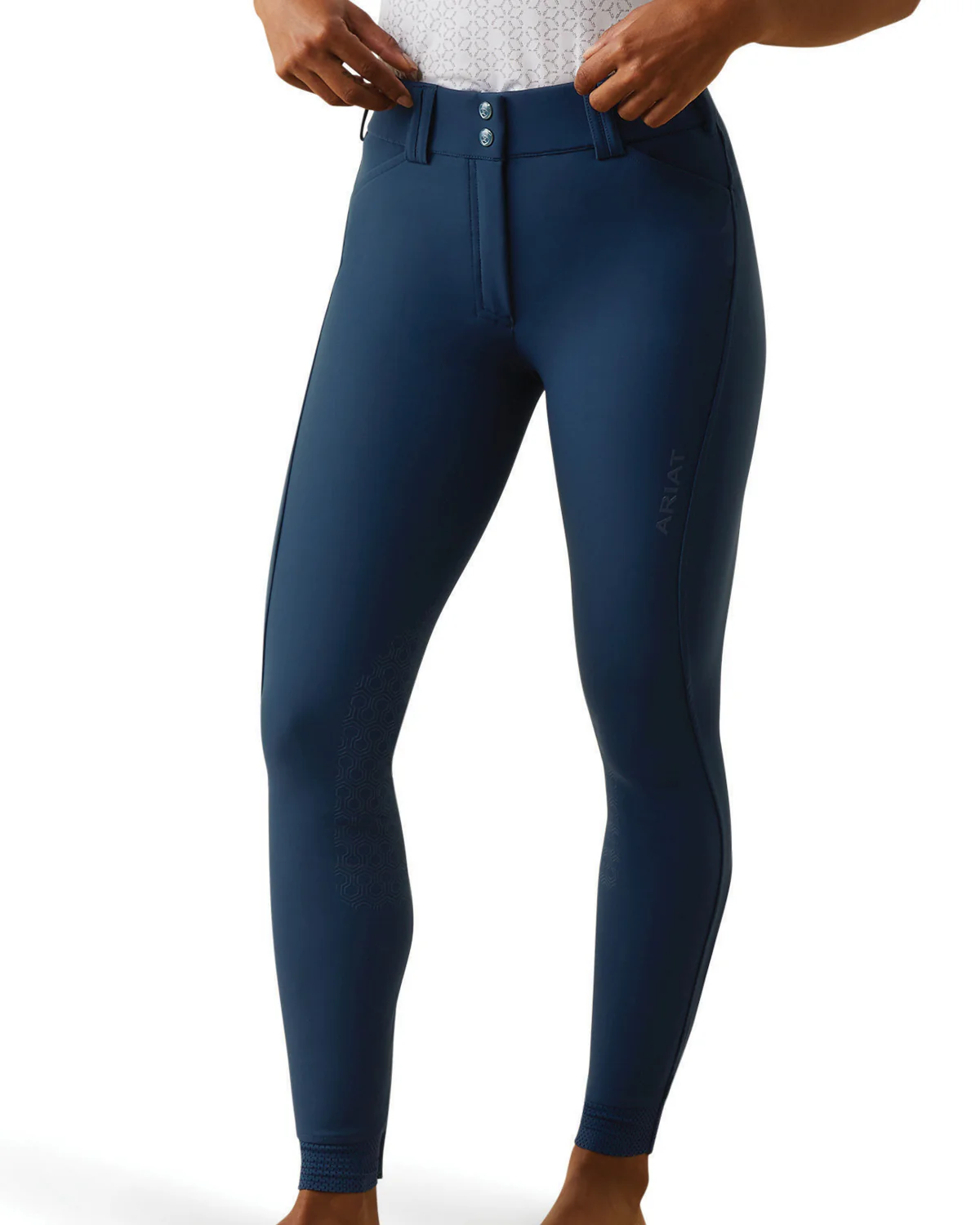 Ariat® Ladies' Tri Factor Grip Knee-Patch Breech - Image 19