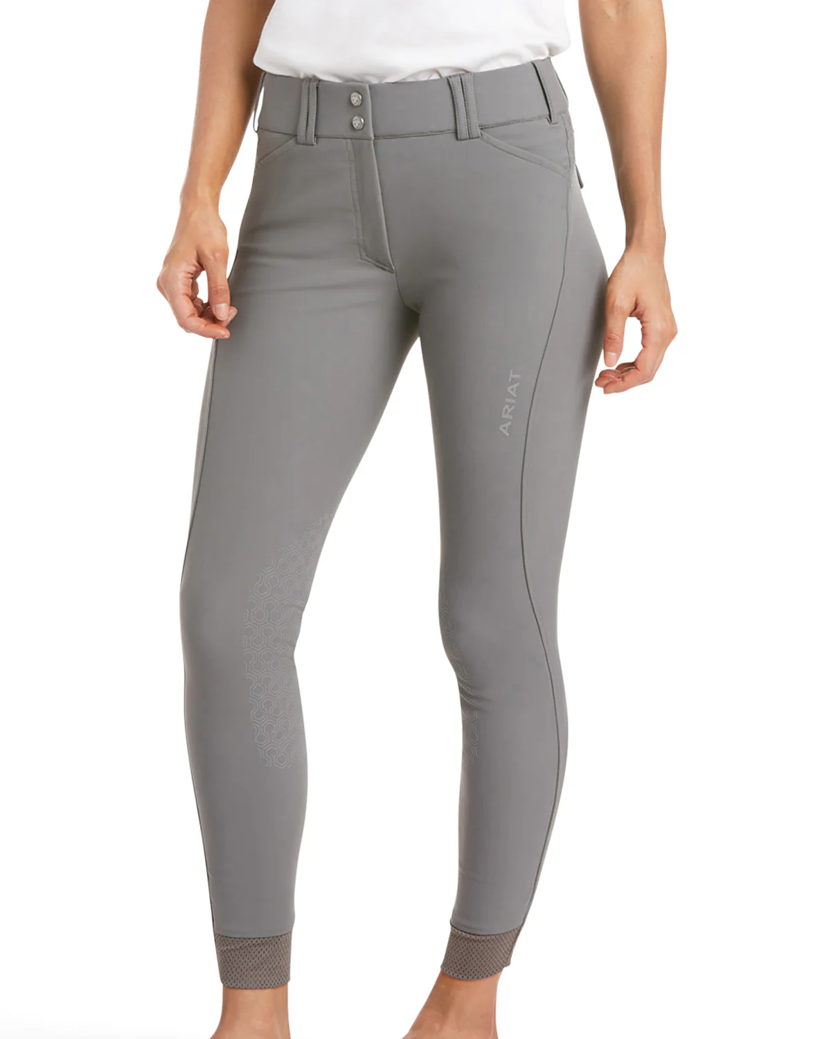 Ariat® Ladies' Tri Factor Grip Knee-Patch Breech - Image 21