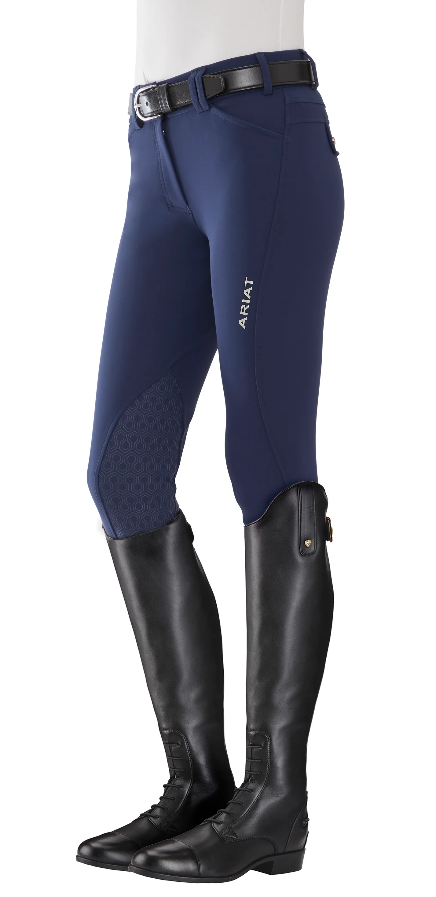 Ariat® Ladies' Tri Factor Grip Knee-Patch Breech - Image 6