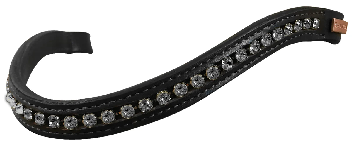 Beasties™ Brilliance Crystal Wave Browband - Image 14