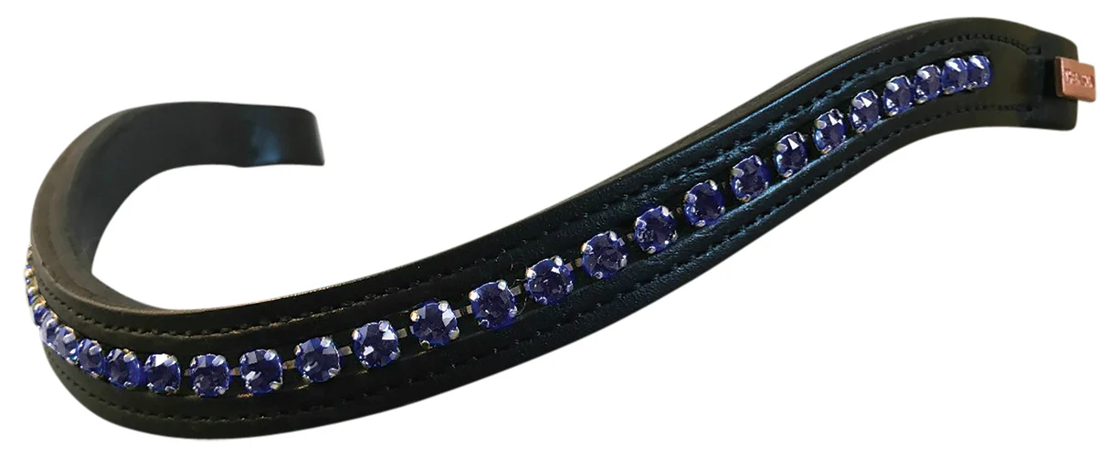 Beasties™ Brilliance Crystal Wave Browband - Image 17