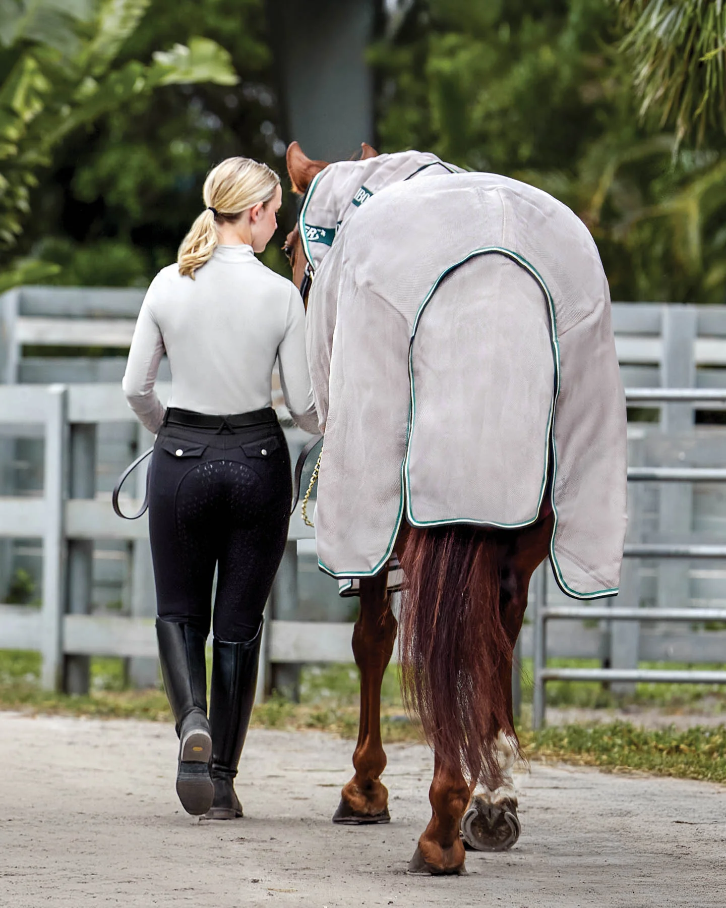 Horseware® Ireland Rambo® Fly Buster™ Fly Sheet with No-Fly Zone™ - Image 6