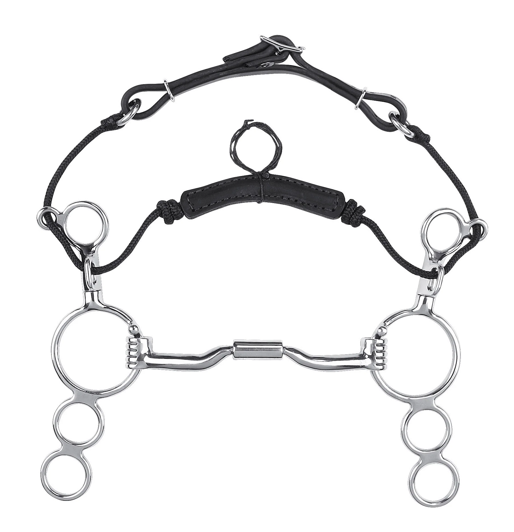 Myler® 3-Ring Combo Low Port Comfort Snaffle MB 04 - Image 3