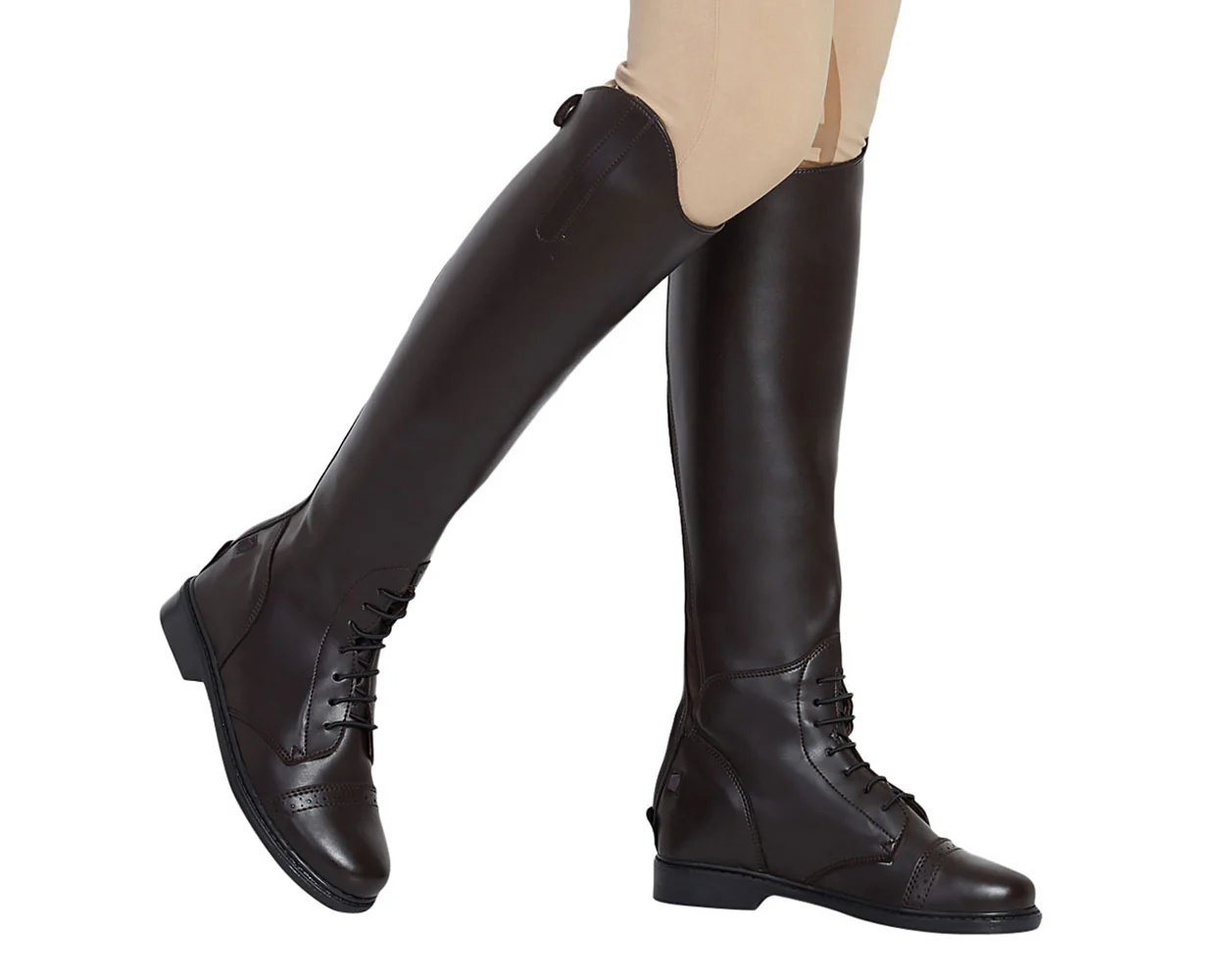 TuffRider® Ladies' Starter Back-Zip Field Boots in Synthetic Leather - Image 5